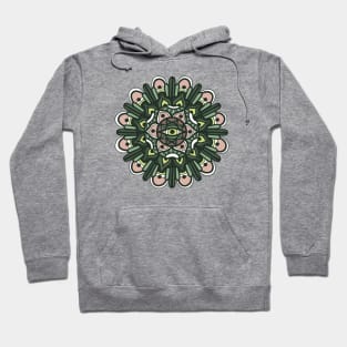 Watermelon Eye Mandala Hoodie